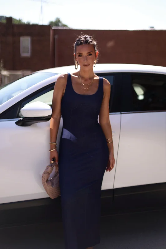 How to style denim dress for beach--Often style high can what-Diana Denim Dress