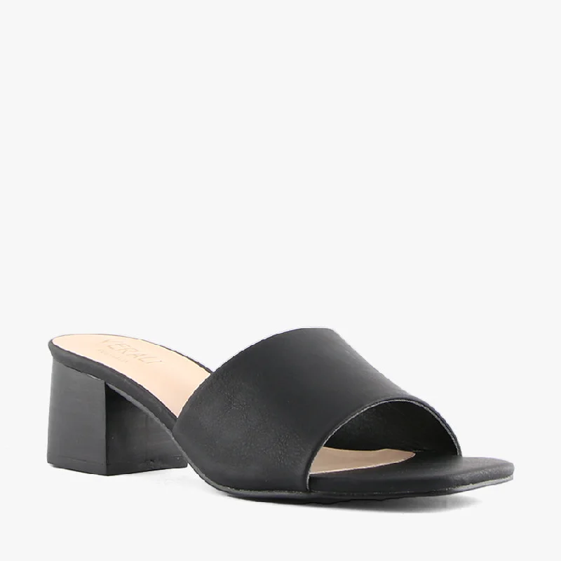 Versatile Heeled Sandals for Any Occasion---ELENI BLACK