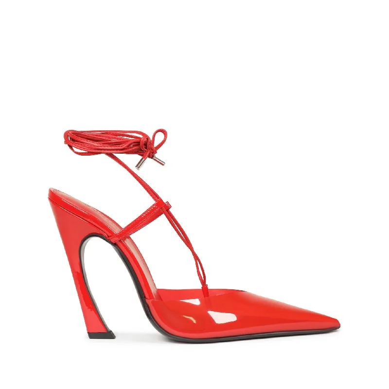 Sleek and Shiny Patent Pump Heels for a Polished Look--Elyra Patent Leather Pump