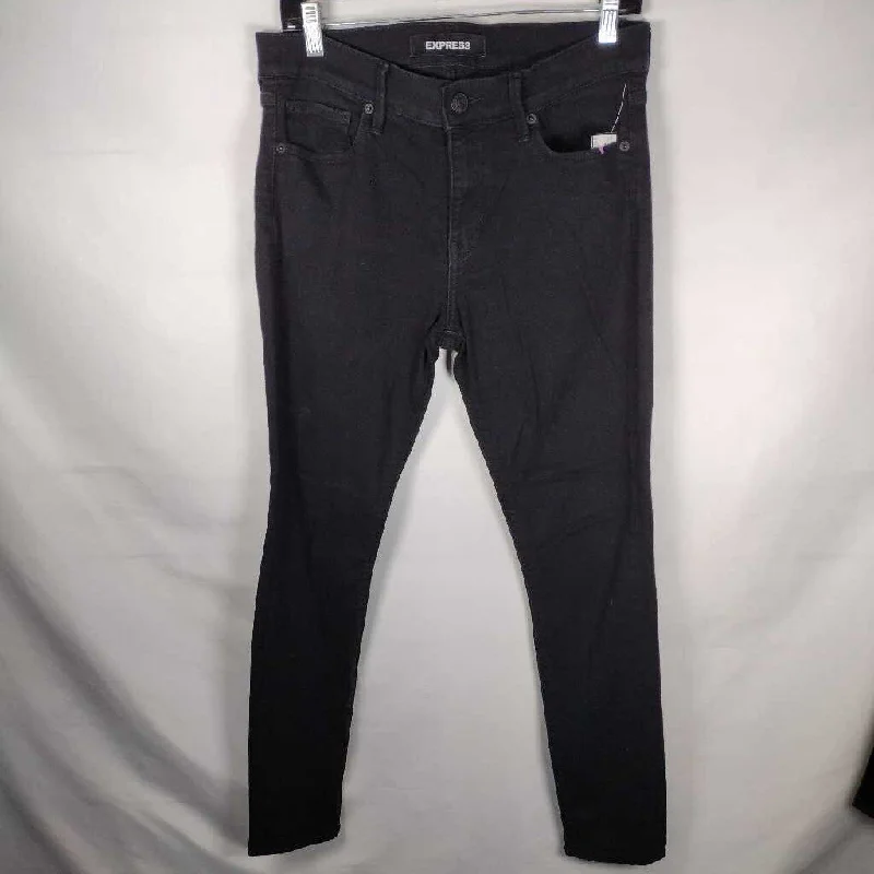 Women's denim jeans with a awareness cause design embellishment-Express WOMEN'S JEANS 8