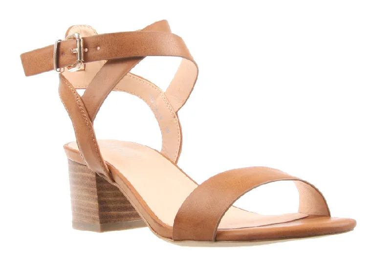 Versatile Heeled Sandals for Any Occasion---EZRA TAN