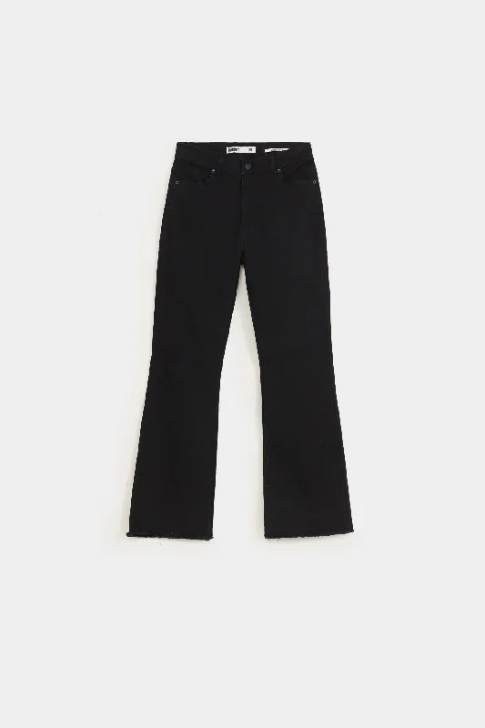 Cropped Basic Mini Flare