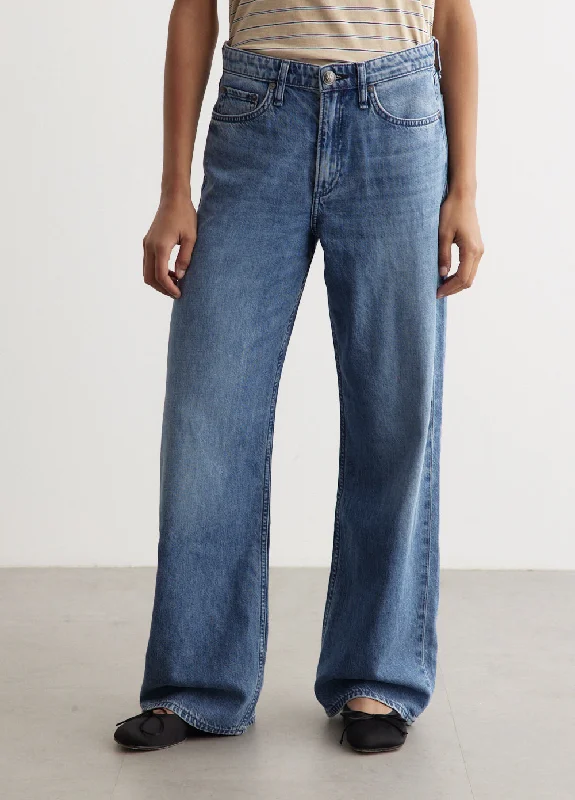 Women's denim jeans with a vintage look-Featherweight Logan Jeans