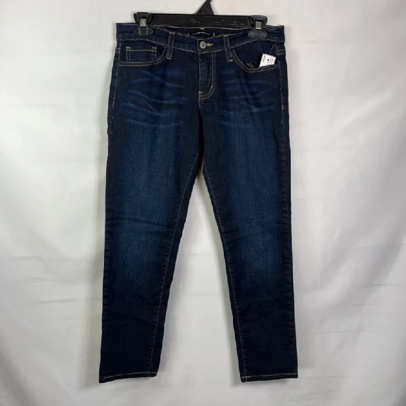 Women's denim jeans with a crystal embellishment-Flying Monkey WOMEN'S JEANS 4