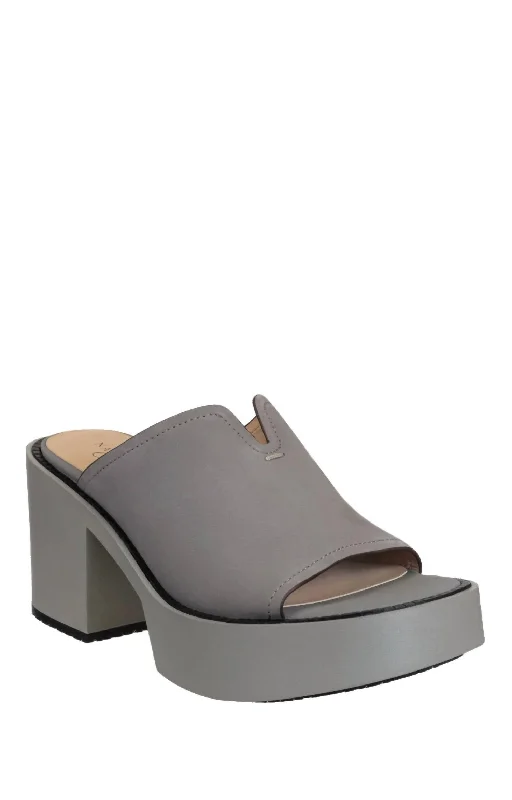 Versatile Heeled Sandals for Any Occasion---Freja Heel In Grey