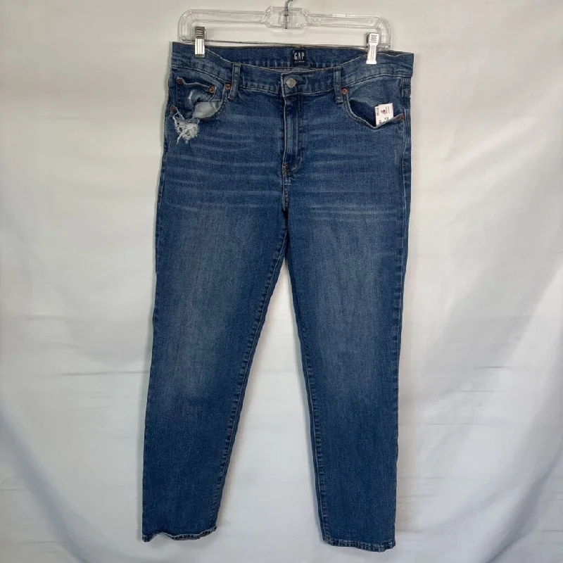 Women's denim jeans with a animal embellishment-Gap WOMEN'S JEANS 12