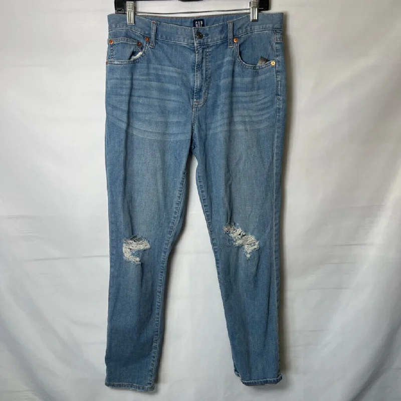 Women's denim jeans with a social cause design embellishment-Gap WOMEN'S JEANS 8
