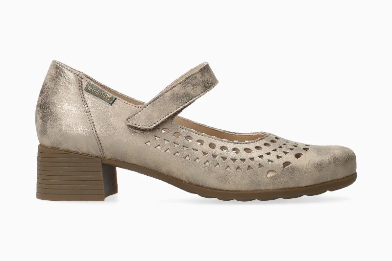 Versatile Heeled Sandals for Any Occasion---Gilia Perf - Dark Taupe