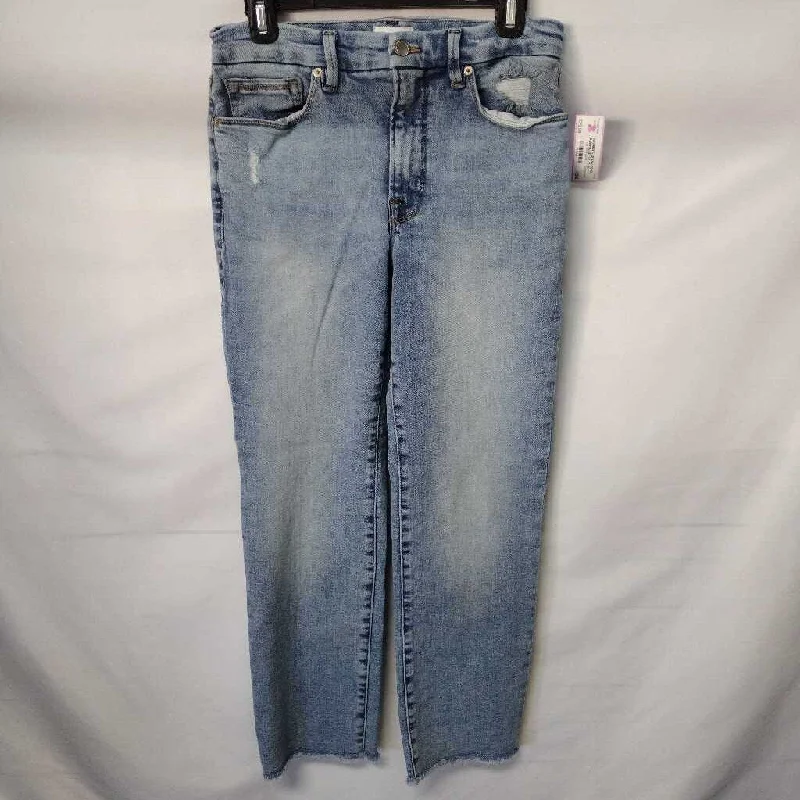 Women's denim jeans with a mammal embellishment-GOOD AMERICAN WOMEN'S JEANS 10