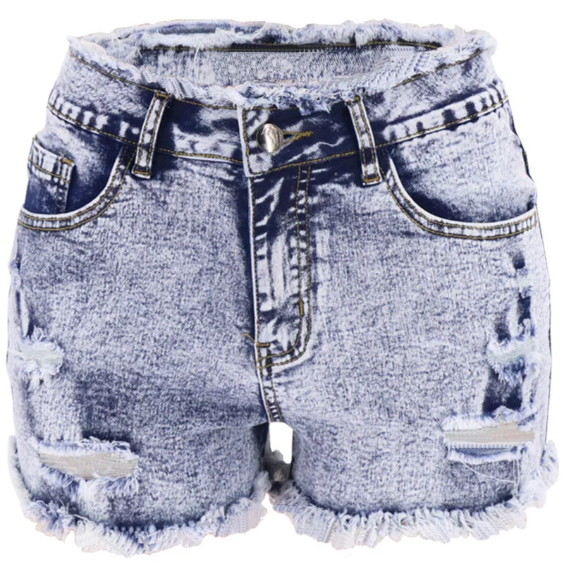 Women's denim shorts on sale-High Waist Ripped Tassel Denim Shorts Wholesale Womens Clothing N3823090500041 Women's denim shorts on sale-High Waist Ripped Tassel Denim Shorts Wholesale Womens Clothing N3823090500041