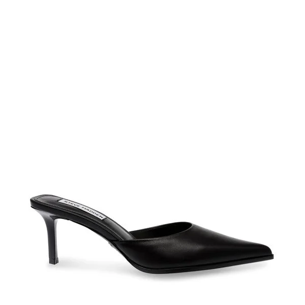 HYPNOSIS BLACK LEATHER---Comfortable Leather Pumps for Office and Everyday Wear