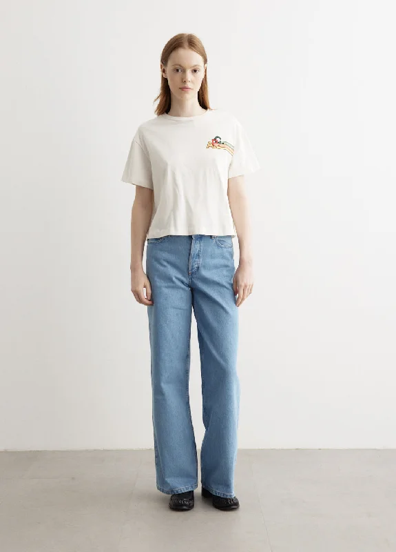 Women's denim jeans with recycled materials-Elisabeth Jeans