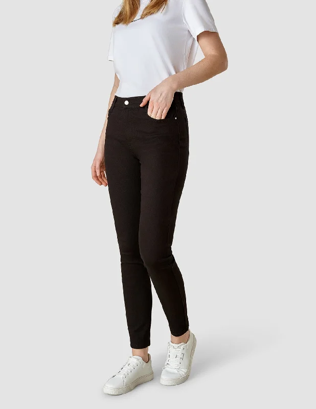 Women's denim jeans brand new fit-Jeans Slim Stay Black