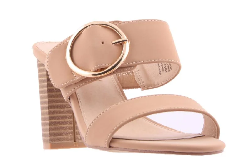 Versatile Heeled Sandals for Any Occasion---JENNIE NUDE NUBUCK