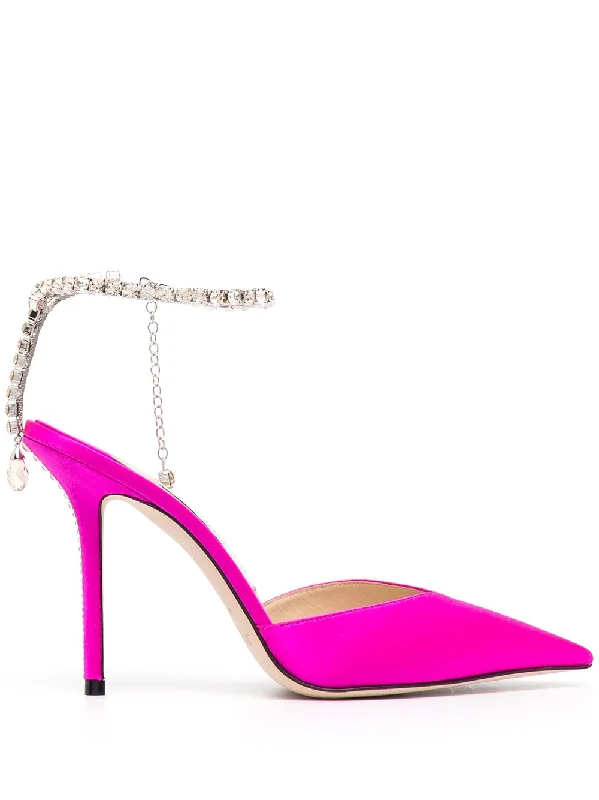 Versatile Heeled Sandals for Any Occasion---Jimmy Choo With Heel Fuchsia