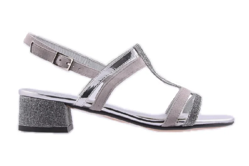 Versatile Heeled Sandals for Any Occasion---KARINA SILVER