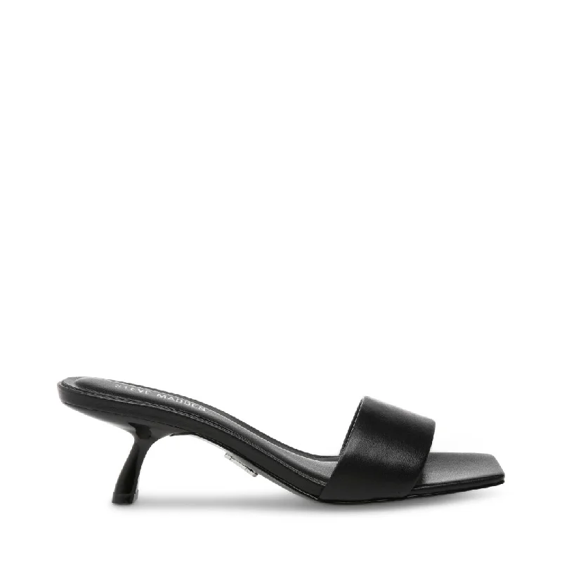 KOVERT BLACK LEATHER---Comfortable Leather Pumps for Office and Everyday Wear