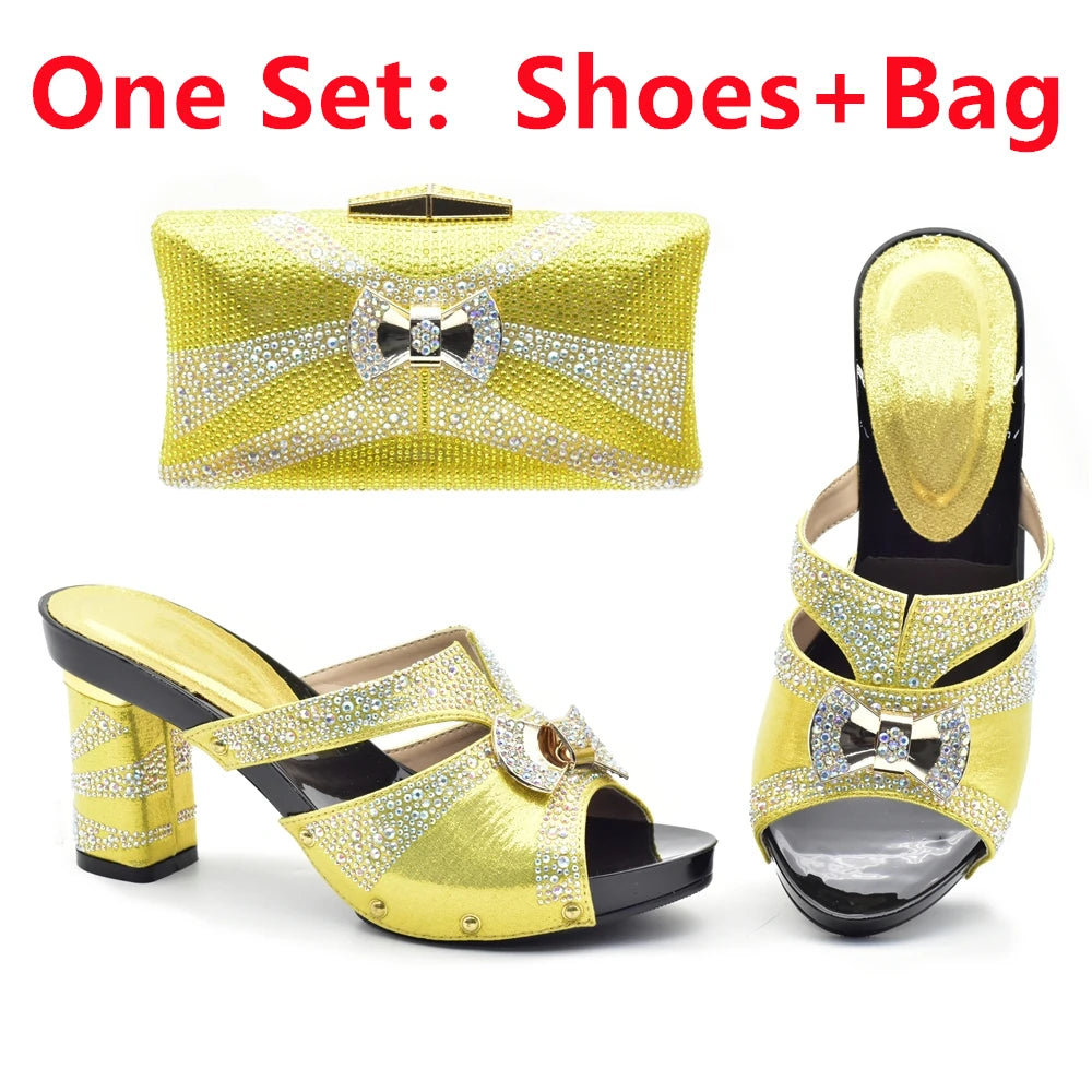 Yellow Shoes and Bag