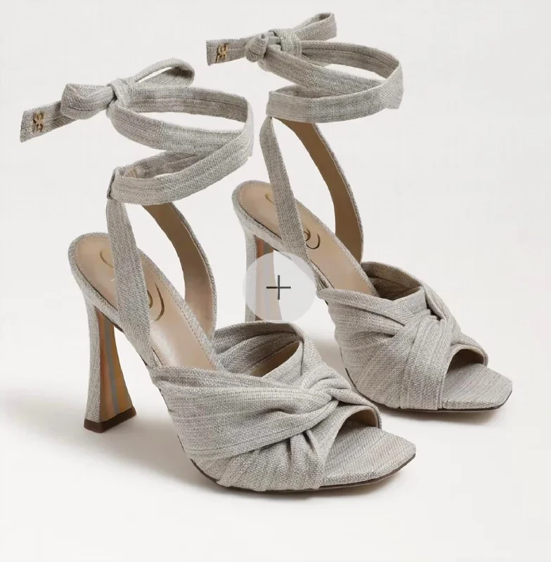 Versatile Heeled Sandals for Any Occasion---Lenora In Natural