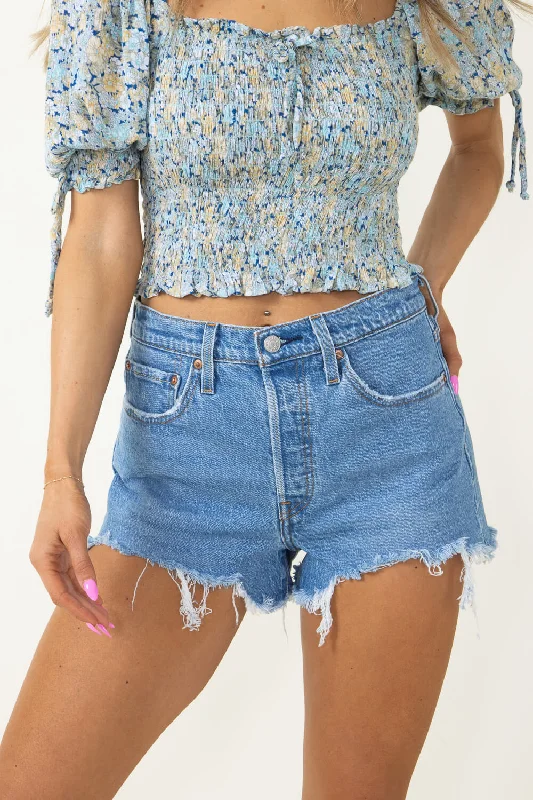 For has the denim to or is denim stylish.Levi’s 501 Original Jazz Solo Denim Shorts for Women | 56327-0251