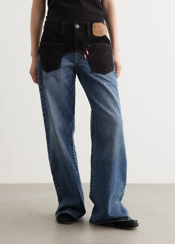 Women's denim jeans for pear shape-x Levi's Baggy Jeans