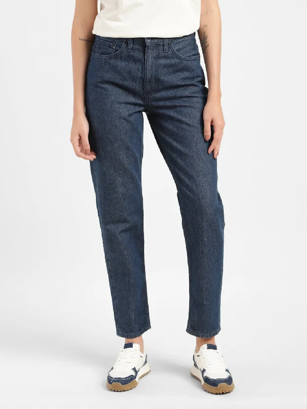 Women's denim jeans near quality now-Levi's x Deepika Padukone Mid Rise Baggy Fit  Mom Jeans