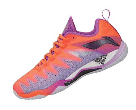 Versatile Heeled Sandals for Any Occasion---Li Ning Gyrfalcon 5 Badminton Shoe Unisex  [Orange] AYAS026-3