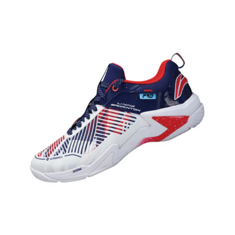 Versatile Heeled Sandals for Any Occasion---Li Ning Sepatu Thunder Pro Badminton Shoe Unisex - AYAT009