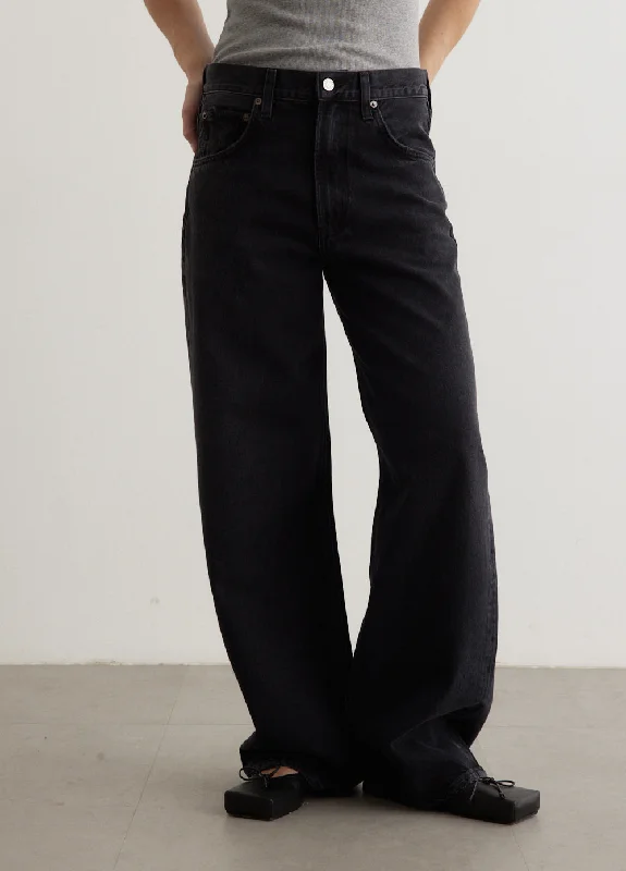 Women's denim jeans with rips-Low Curve Jeans