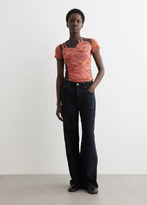Women's denim jeans with a modal fabric-Low Slung Baggy Jeans