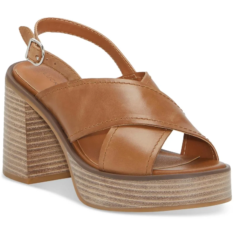 Versatile Heeled Sandals for Any Occasion---Lucky Brand Womens Delmie Heels