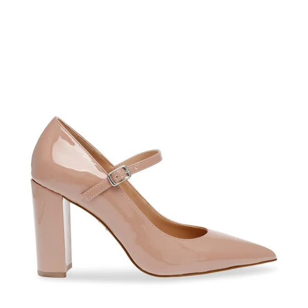 Versatile Dress Heels for Formal and Casual Wear---MALENA BLUSH PATENT