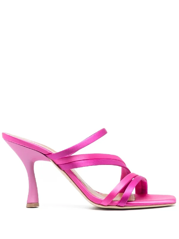 Versatile Heeled Sandals for Any Occasion---Malone Souliers With Heel Pink