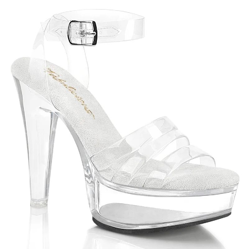 Versatile Heeled Sandals for Any Occasion---MARTINI-505 Clear/Clear