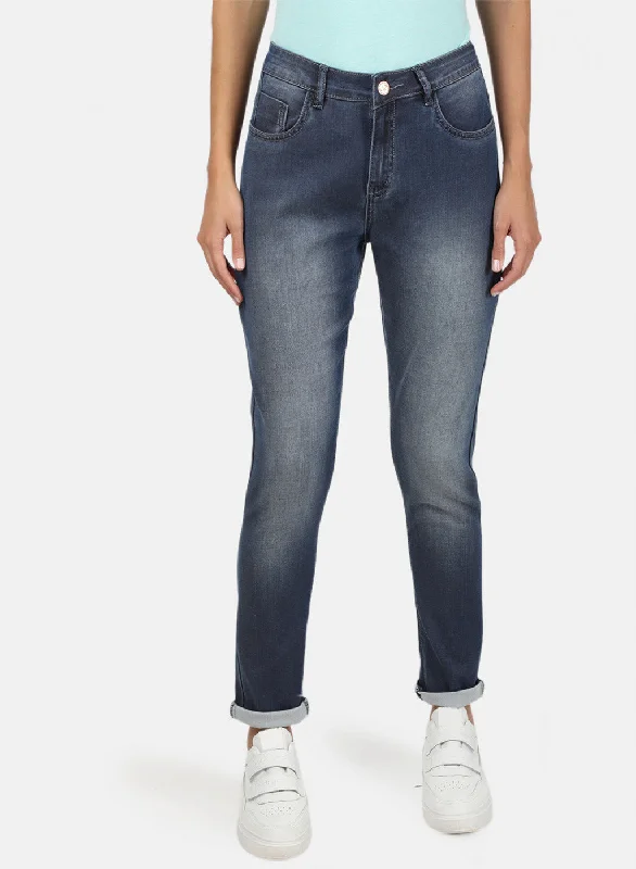 Women's denim jeans often new great-Womens Blue Slim Denim