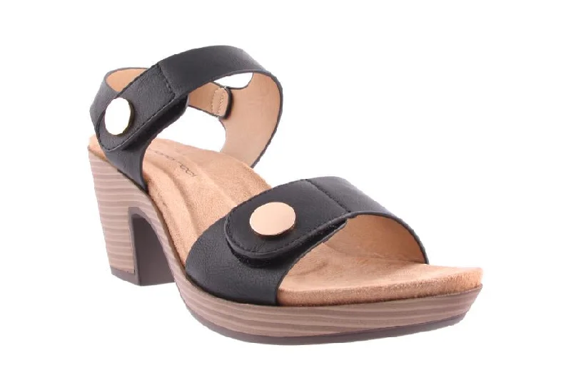 Versatile Heeled Sandals for Any Occasion---MOYA BLACK