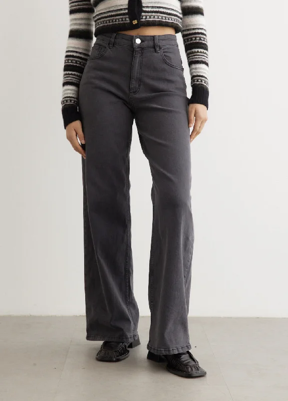 Women's denim jeans with a trendy style-Nicette Jeans