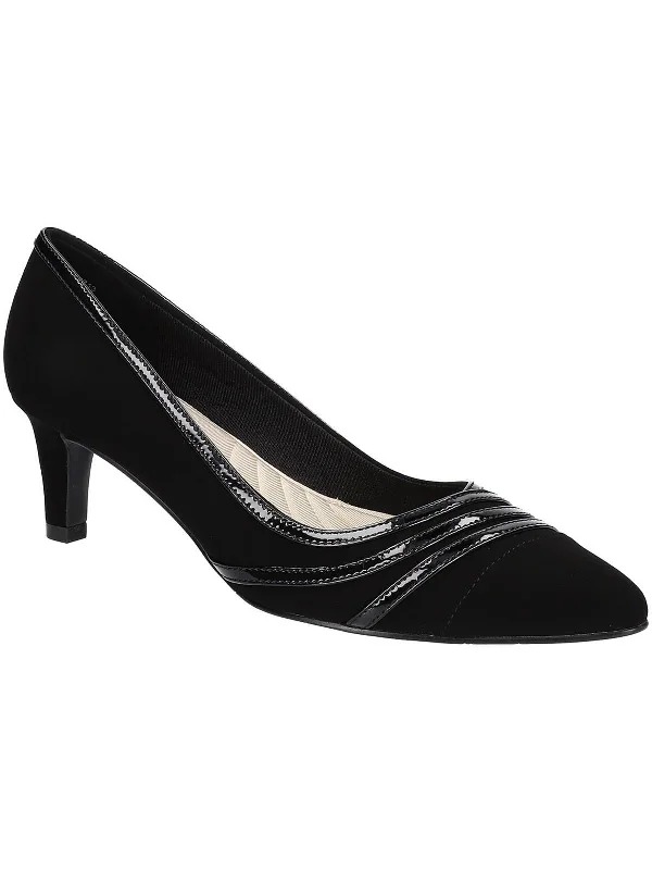 Stiletto Heel Pumps with Perfect Fit--Nobel Womens Slip On Pointed Toe Pumps-Fashionable & Classic