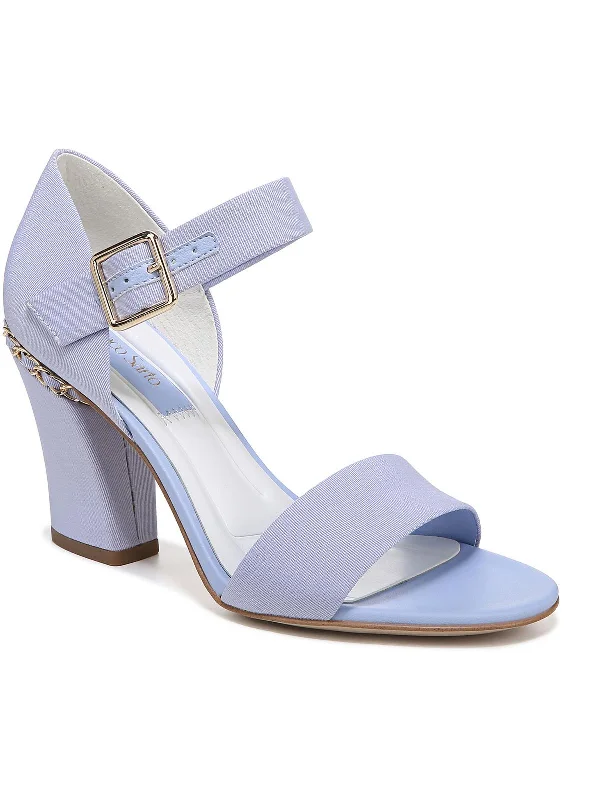 Stylish Ankle Strap Heels for Women--Ofelia Womens Adjustable Open Toe Ankle Strap