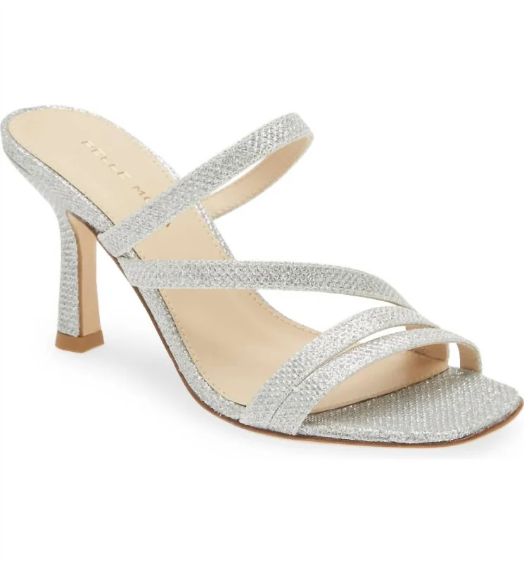 Versatile Heeled Sandals for Any Occasion---Ostin Heel In Silver