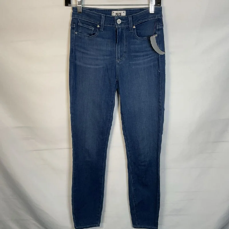 Women's denim jeans with a linen fabric-Paige WOMEN'S JEANS