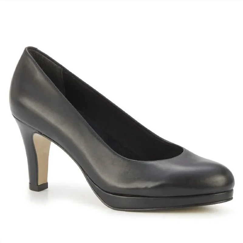 Versatile Dress Heels for Formal and Casual Wear---Payton Dress Heels - Medium Width In Black