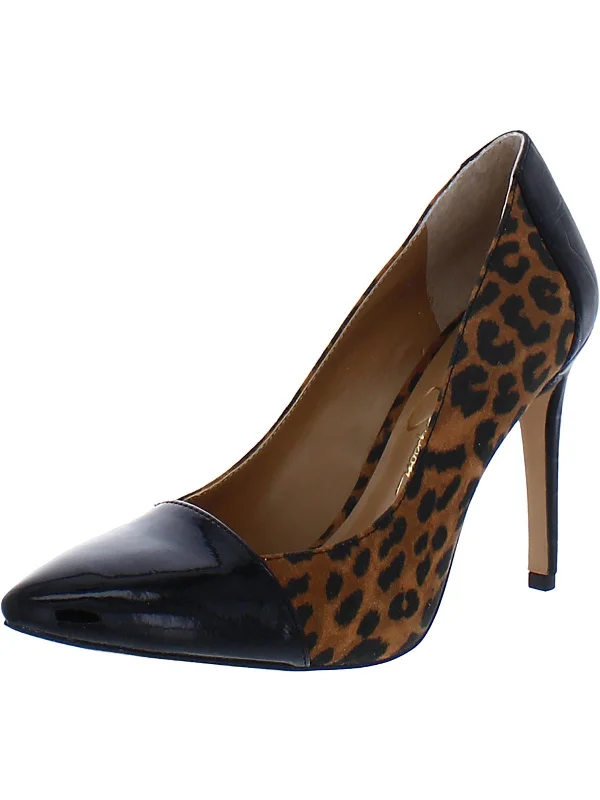 Stiletto Heel Pumps with Perfect Fit--Poali Womens Faux Leather Pointed Toe Pumps-Fashionable & Classic