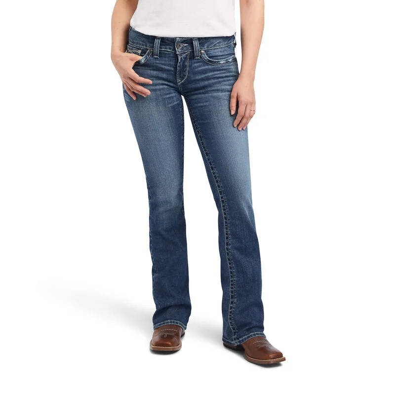 Women's denim jeans with sustainable denim-R.E.A.L. Mid Rise Raquel Boot Cut Jean-Canadian Women's denim jeans with sustainable denim-R.E.A.L. Mid Rise Raquel Boot Cut Jean-Canadian