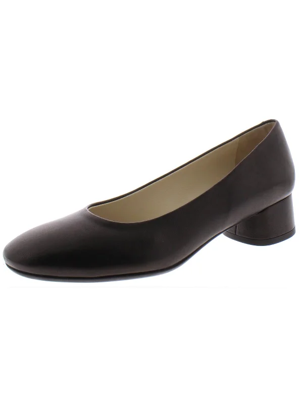 Stylish Slip-On Pumps for Quick Elegance---Record Womens Leather Slip On Pumps