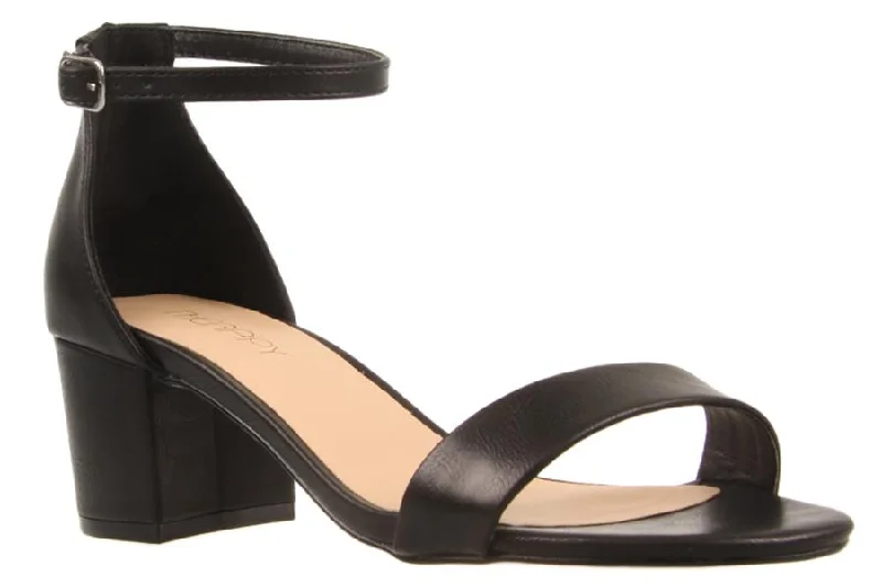 Versatile Heeled Sandals for Any Occasion---REEVES BLACK