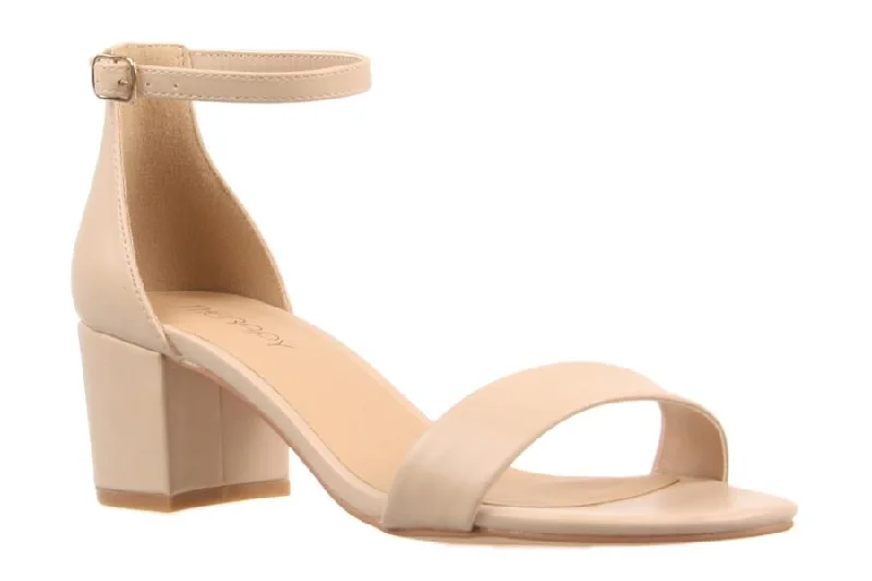 Versatile Heeled Sandals for Any Occasion---REEVES NUDE