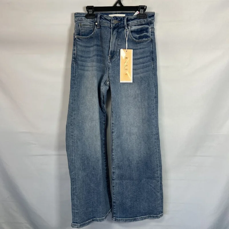 Women's denim jeans with a sequin embellishment-risen WOMEN'S JEANS