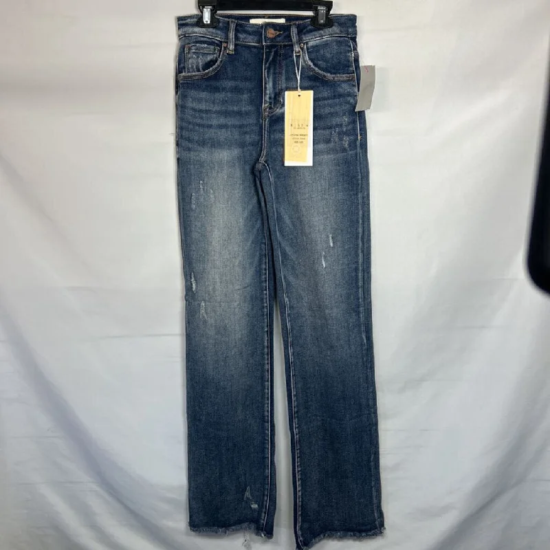 Women's denim jeans with a pearl embellishment-risen WOMEN'S JEANS