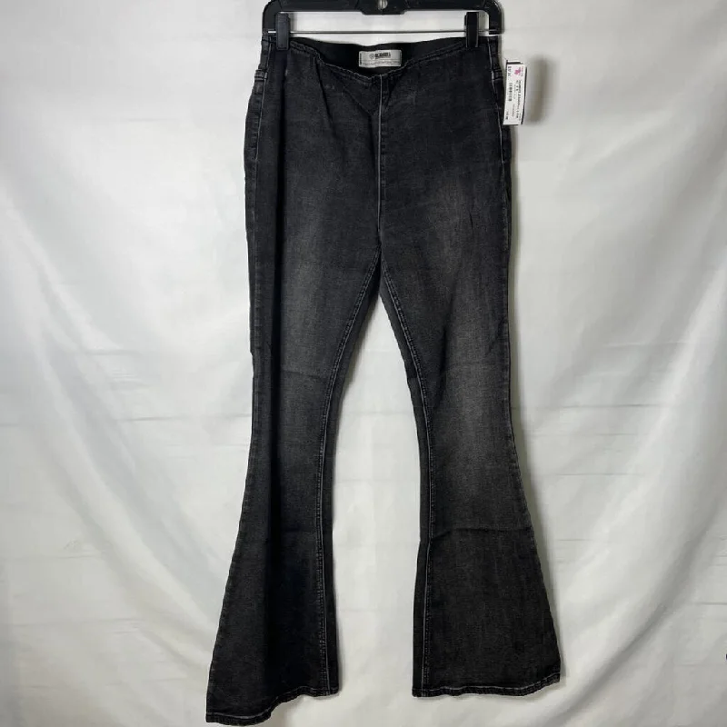 Women's denim jeans with a political design embellishment-Rock & Roll WOMEN'S JEANS 10